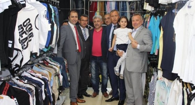 Tuna’dan Esnaf Ziyareti