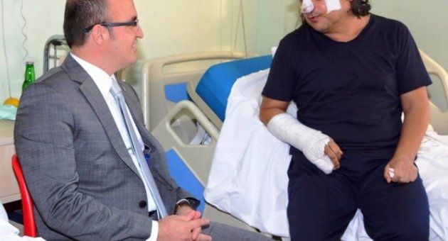 Turan’dan Darp Edilen Doktora Ziyaret