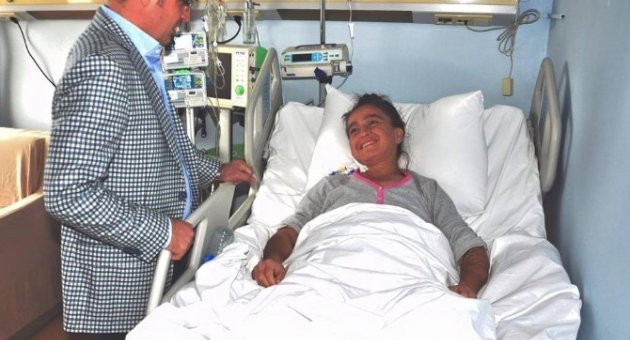 Turan’dan Organ Nakli Yapılan Hastaya Ziyaret