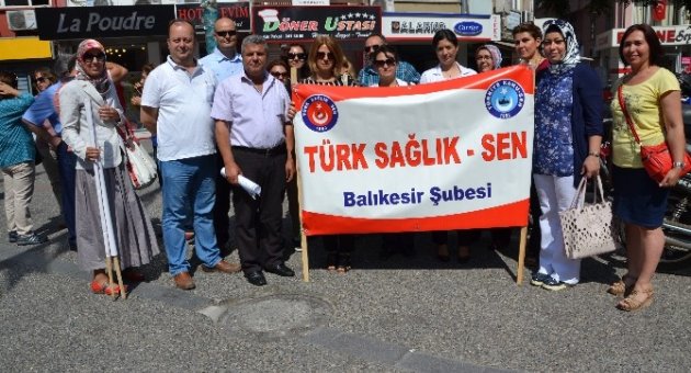 Türk Sağlık-sen’den İş Bırakma Eylemi