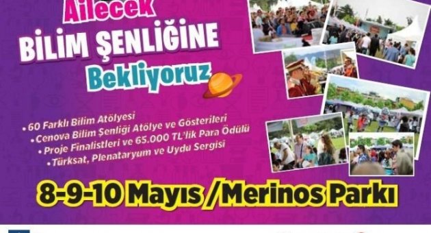 Türkiye’nin 50 İlinden Okullar Ve 30 Ünirvesite Bursa’da Bilim Şenliği’nde Buluşacak