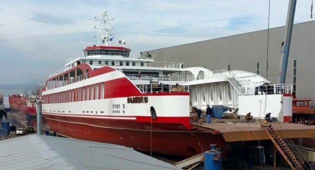 Türkiye’nin En Büyük Yerli Feribotu Hizmete Giriyor