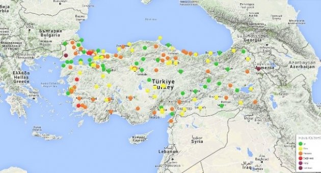 Türkiye’nin Havası Alarm Veriyor