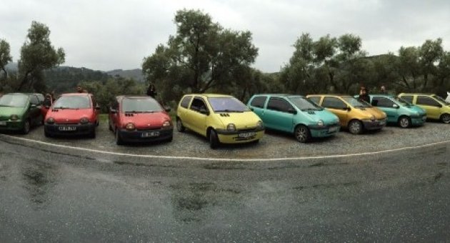 Twingo Otomobil Tutkunları Şirince’de Buluştu