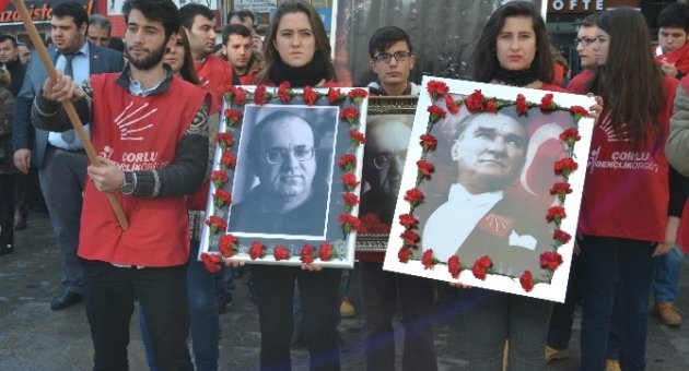 Uğur Mumcu Çorlu’da Anıldı