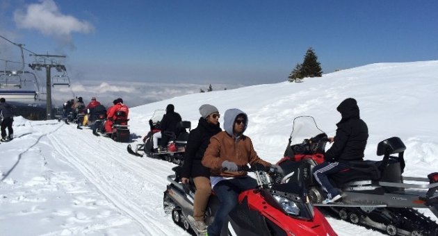 Uludağ Arap Turistlere Kaldı