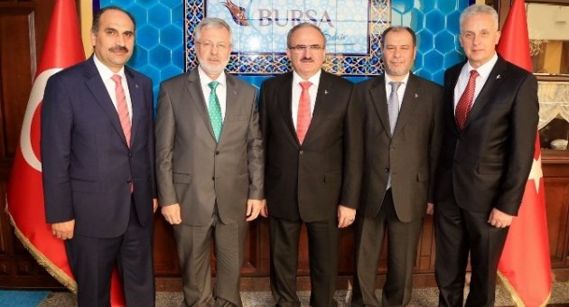 Uludağ Üniversitesi Rektörü’nden Vali Karaloğlu’na Ziyaret