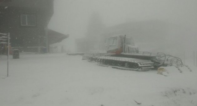 Uludağ’da Kar Sevinci