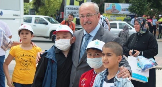 Uluslararası Lösemili Çocuklar Haftası Tekirdağ’da Kutlandı