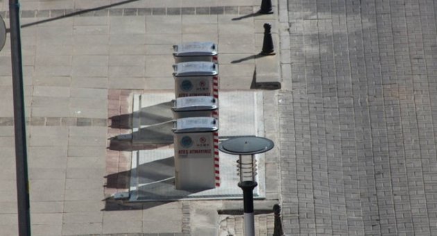 Uzunköprü Belediyesinden Örnek Çöp Konteynerı