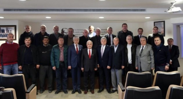 Vali Dursun Ali Şahin, Etso Meclisi’ne Veda Ziyaretinde Bulundu