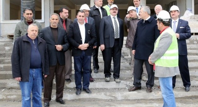 Vali Karaloğlu Yatırımları İnceledi