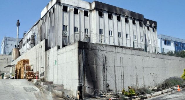 Yağ Fabrikası Tamamen Yandı
