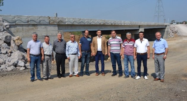 Yapımı Devam Eden Kara Yolunun Bir Kısmı Ulaşıma Açıldı