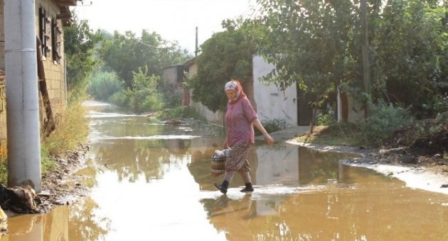 Yarım Saatlik Yağış Ödemiş’e Yetti