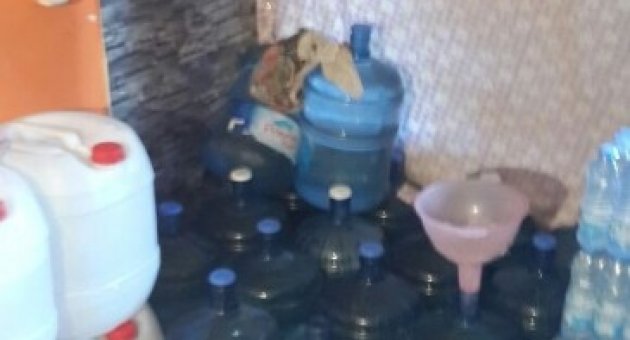 Yarım Tondan Fazla Sahte Rakı Ele Geçirildi