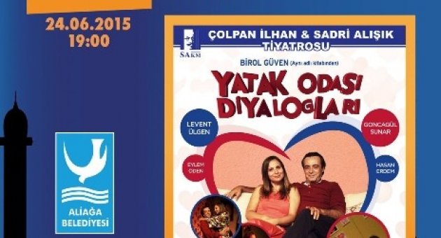 ’yatak Odası Diyalogları’ Aliağa’da Sahnelenecek