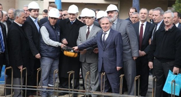 Yeni Aktuğ Camii’nin Temeli Atıldı