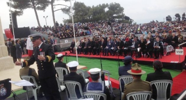 Yeni Zelanda Anıtı’nda Anma Töreni