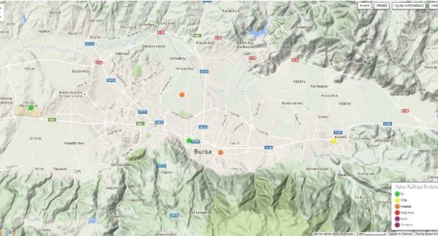 Yeşil Bursa’nın Havası İkaz Veriyor