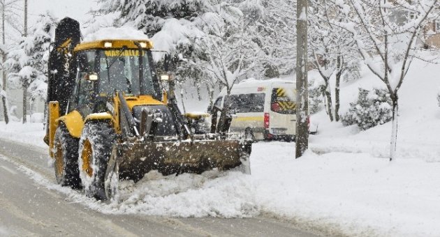 Yıldırım’da Kar Alarmı