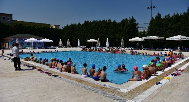 Yüzme Havuzları Büyük İlgi Görüyor