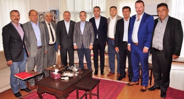 Ziraat Odası Başkanlarından Ak Parti Çanakkale Milletvekili Turan’a Ziyaret