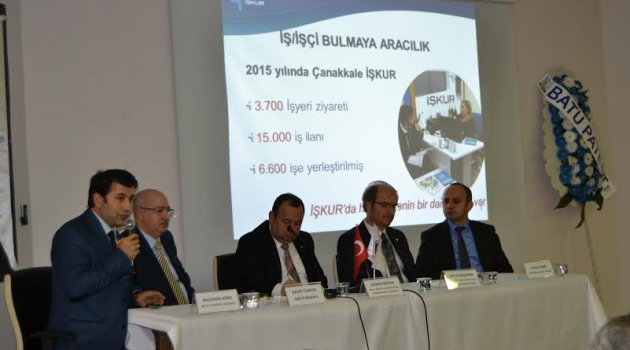 BİGA’DAKİ DEVLET DESTEKLERİ SEMİNERİNE İLGİ BÜYÜKTÜ.