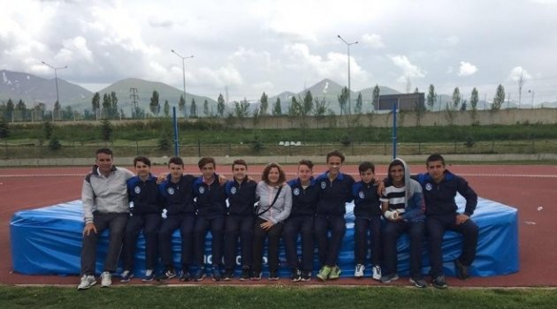 Biga Ortaokulu Atletizm Takımı Yedinci Oldu