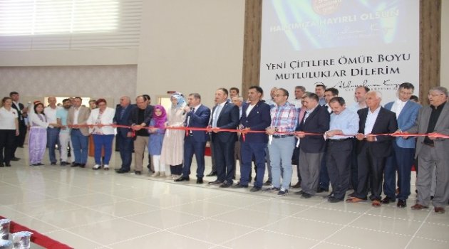 Çan Belediyesi İstiklal DÜğün Salonu Hizmete Açıldı