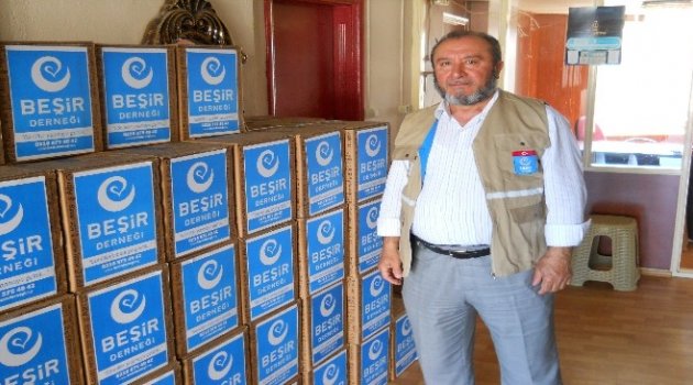 Çanakkale Beşir Derneği 2 Bin Aileye Yardım Kolisi Ulaştırdı