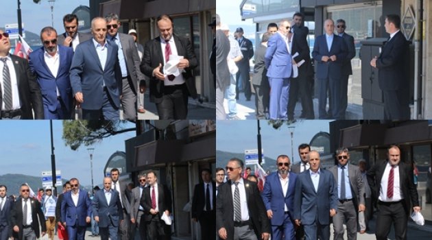 Çanakkale’de Türk-İş Genel Başkanı Atalay’ Elinde Tesbih le Korteji Bekledi