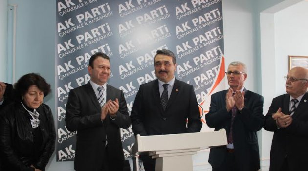 ÇANAKKALE DERNEĞİ GENEL BAŞKANI SEYFULLAH EKŞİ AK PARTİ ÇANAKKALE MİLLETVEKİLİ ADAY ADAYI OLDU