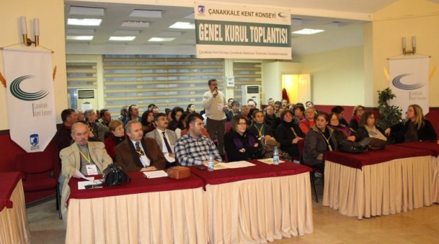 Çanakkale Kent Konseyi 2015 yılı ilk genel kurul toplantısı