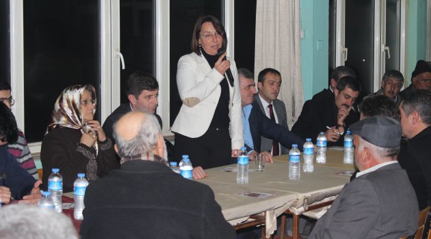 ÇANAKKALE MHP ADAY ADAYI ALİYE ERTOPÇU YENİCEDE ŞAHLANDI.