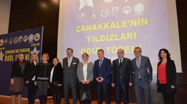 Çanakkale’nin Yıldızları Ödüllerini Aldı