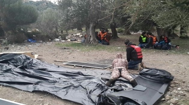 Çanakkale'de Bir Günde 837 Göçmen Yakalandı