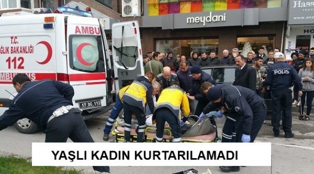 Çanakkale'de Otobüs’ün Çarptığı Yaşlı Kadın Hayatını Kaybetti