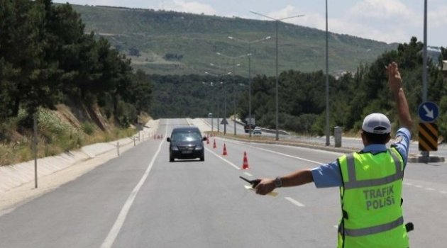 Çanakkale'de Trafik Denetimleri