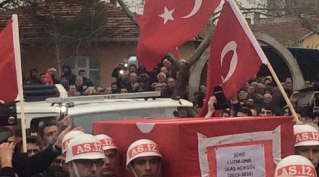 Çanakkaleli Şehit Gözyaşları İçinde Toprağa Verildi