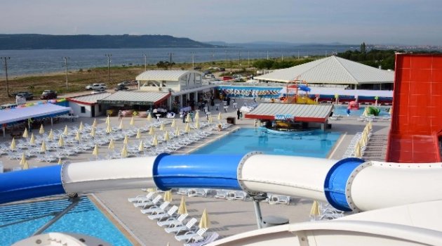 Çanakkale'nin İlk Aquaparkı Kepez'de Açıldı
