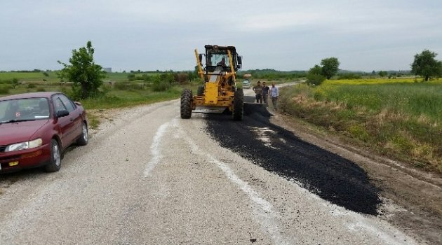 Çan'da Köy Yollarına Bakım