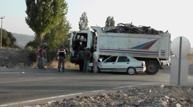 Çan'da Trafik Kazası: 2 Yaralı