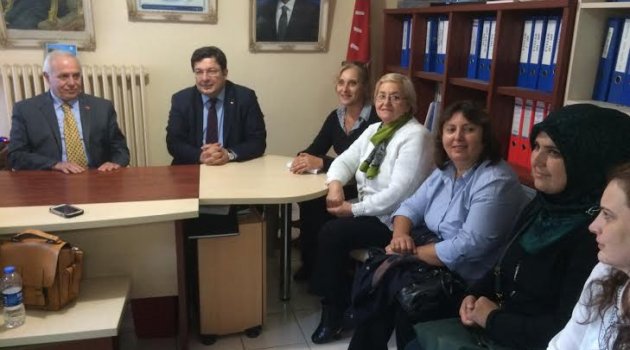 CHP’Lİ MUHARREM ERKEK’TEN İLÇELERE TEŞEKKÜR ZİYARETİ