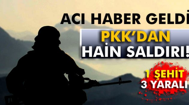 Diyarbakır'da askere bombalı saldırı: 1 şehit, 3 yaralı