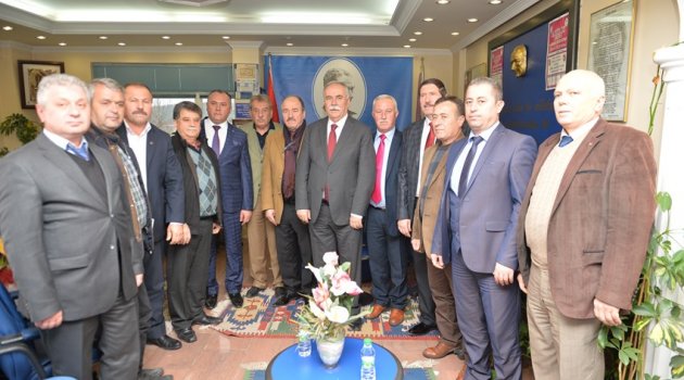 Esnaf Odaları Başkanlarıyla 2016 Yılının İlk Toplantısı Gerçekleşti