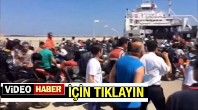Gökçeada Limanı’nda Biber Gazlı Meydan Muharebesi