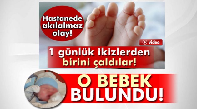 (GÖRÜNTÜLÜ HABER) Çanakkale'de Hastaneden Kaçırılan Bebek Annesine Teslim Edildi..