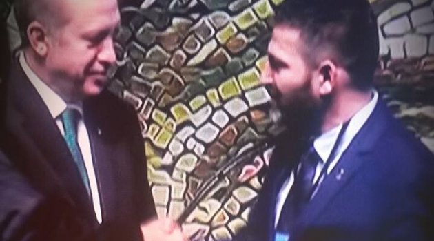 HACI RAMAZAN IŞILDAK CUMHUR BAŞKANI RECEP TAYYİP ERDOĞAN dan ÇANAKKALE ye  Selam  Getirdi