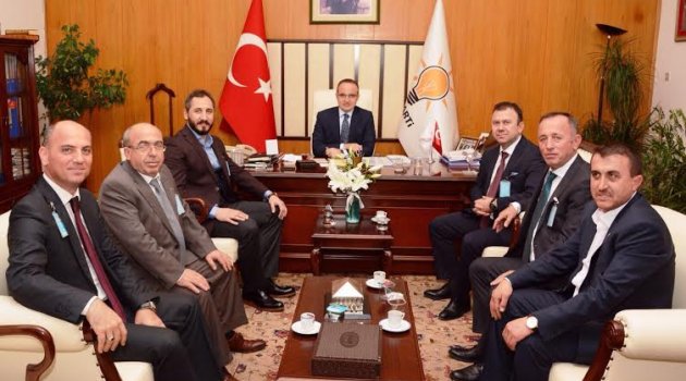 İl BAŞKANI VE YÖNETİMİN’DEN GRUP BAŞKANVEKİLİNE “ HAYIRLI OLSUN!” ZİYARETİ